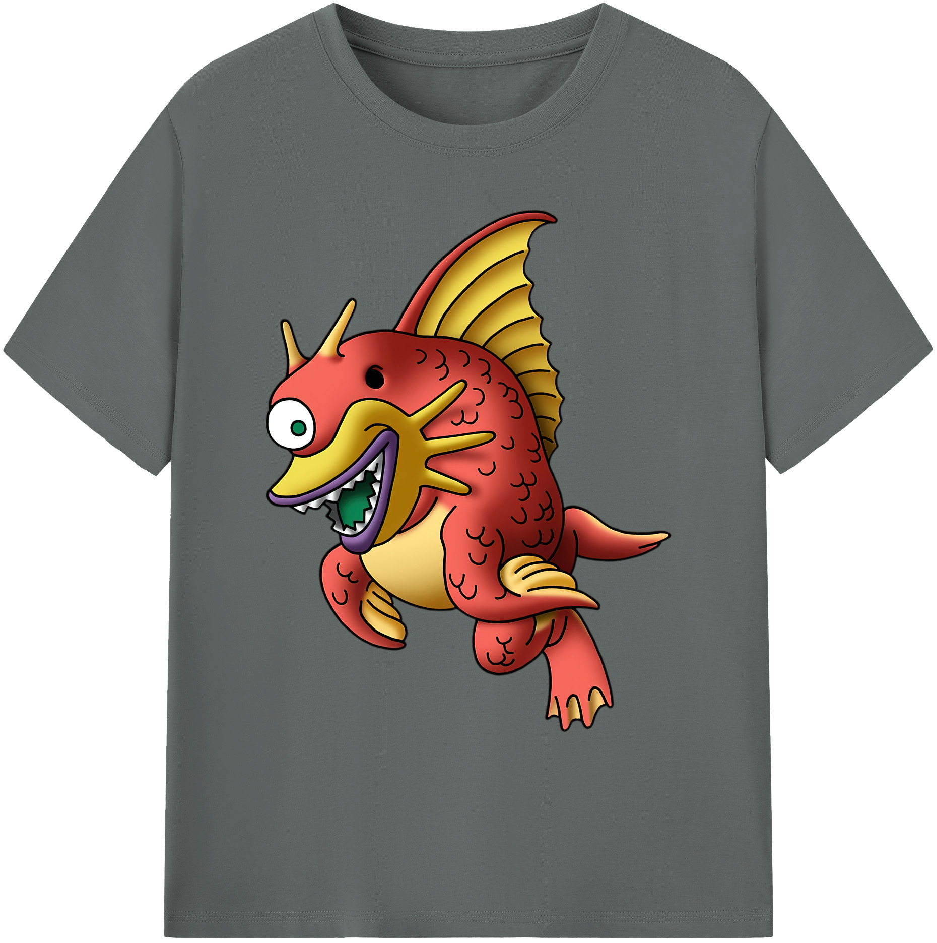 （画像用） ドラゴンクエスト Doragon Kuesuto Dragon Quest 綿100％ メンズ半袖Tシャツ｜肌触りやわらか＆通気性